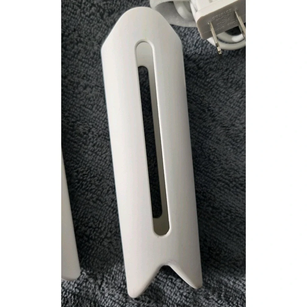 Kristin Ess Hair 3-In-One Flat Iron 1.25 Inch Hair Straightener White